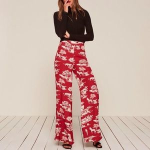 Reformation Santorini Pant Nairobi Size 4